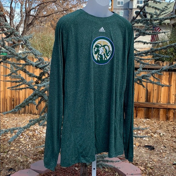 adidas Other - Adidas Men's Green Bighorns Long Sleeve Tee | XL